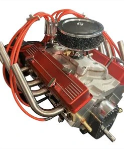 V8 Engine Model That Works - 1/4 Scale Nitro Powered V8 Working Engine Single Carburetor 8-cylinder Nitro Engine