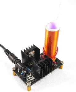 Mini Singing Tesla Coil Music Kit Plasma Loudspeaker Wireless Transmission Experiment Desktop Toy Model