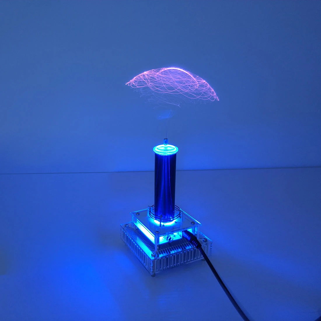 Bluetooth Musical Tesla Coil Plasma Singing Loudspeaker Scientific Experiment Desktop Educational Toy - Image 9