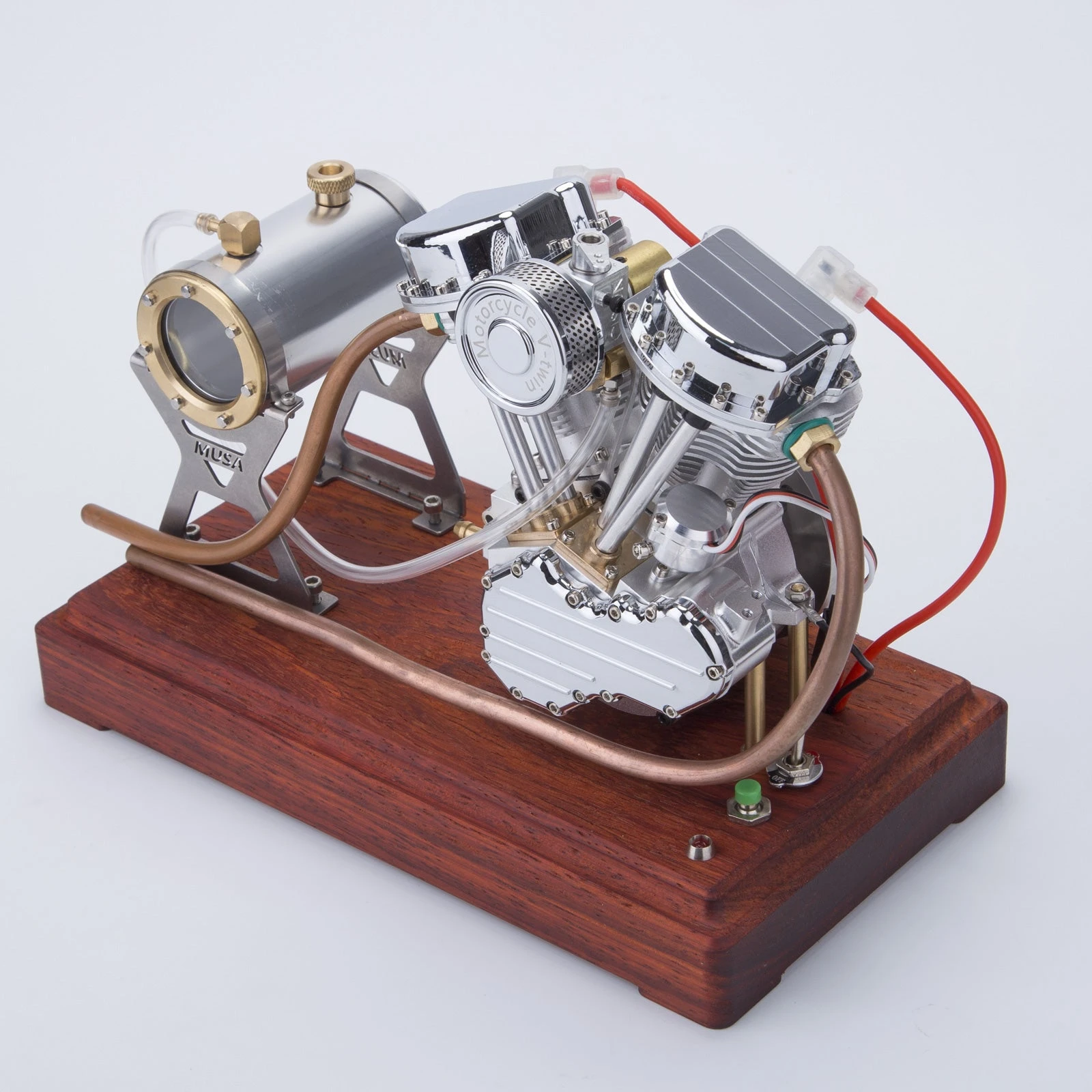 CISON FG-VT9 9cc V2 Engine And Original Parts V-twin 4-Stroke Air-cooled Motorcycle Engine - Image 14