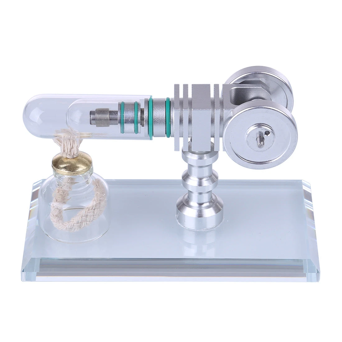 Mini Stirling Engine Kit High Speed Free Piston Pocket-Sized Stirling Engine Model Enginediy
