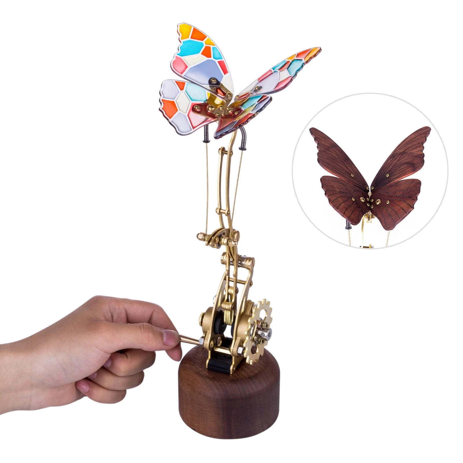Flying Butterfly Model Kit 3D Dynamic Mechanical Crafts Mystery Aircraft DIY Assembly Model Kit For Kids, Teens And Adults - Image 6