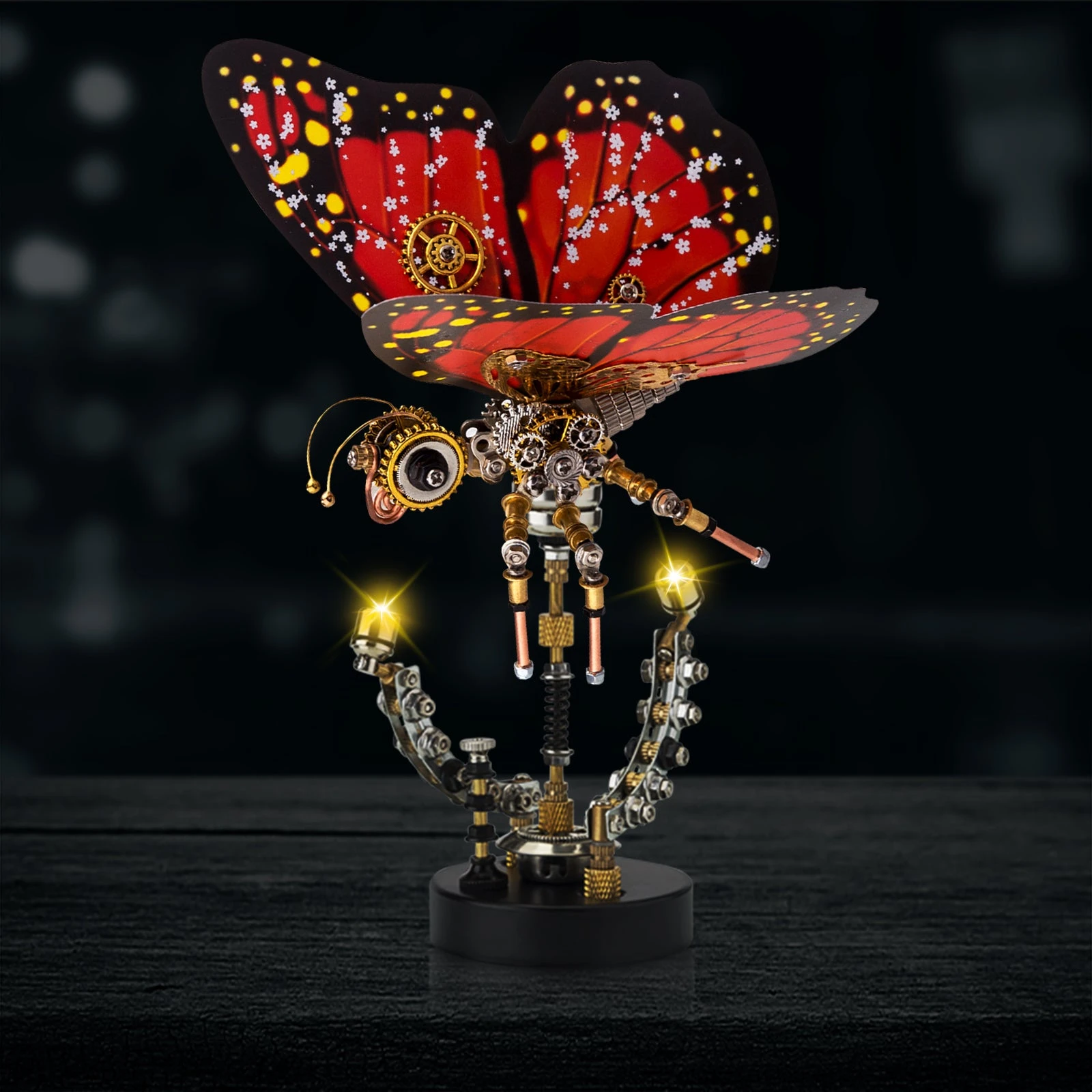 150Pcs Steampunk Butterfly Assembly Model 3D Model Kit - Image 13