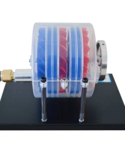 Multi Stage Steam Turbine Physics Equipment Demonstration Educational Toy Enginediy