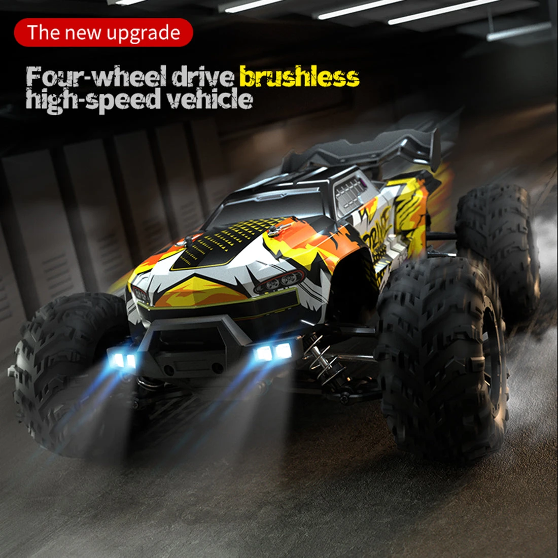 SUCHIYU 1/16 4WD 70+KM/H 2.4G RC Electric Brushless All-terrain Off-road Monster Truck Vehicle Toys Gifts - Image 8