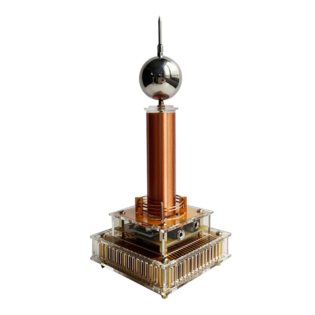 Bluetooth Musical Tesla Coil Plasma Singing Loudspeaker Scientific Experiment Desktop Educational Toy - Image 2