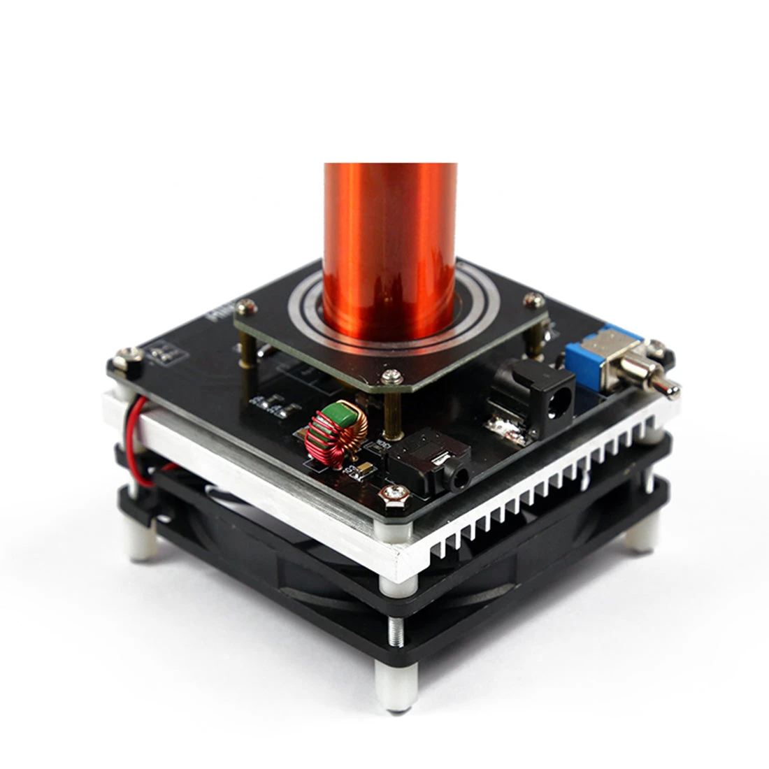 STARK Mini Tesla Music Coil Speaker Plasma Singing Loudspeaker Experimenting Device Teaching Tool Desktop Toy - Image 7