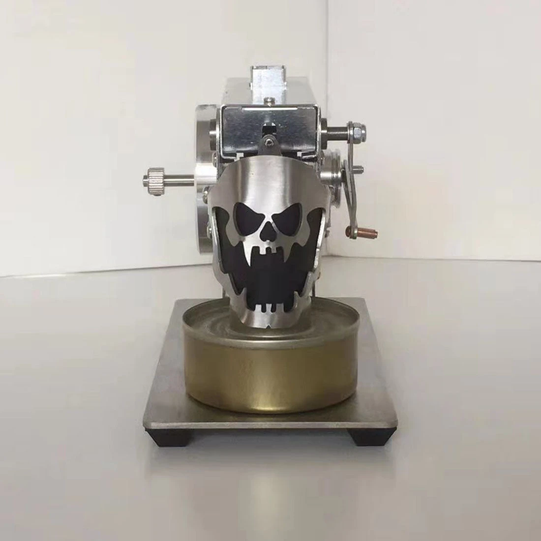 Vacuum Stirling Engine Model Flame Licker With Skeleton Windshield Science Experiment Teaching Collection - Image 5