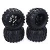 4Pcs 1/10 RC Rubber Tyre Wheel For HSP 94111 94108 94188 Off-road Monster Trucks