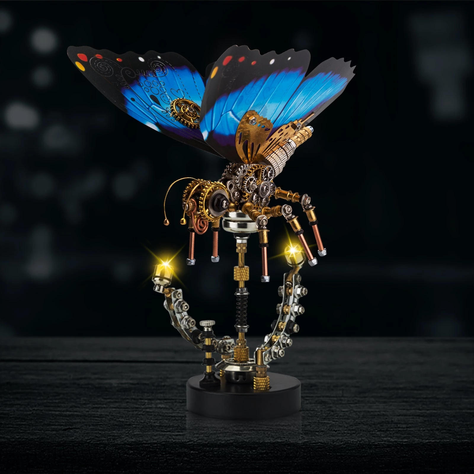 150Pcs Steampunk Butterfly Assembly Model 3D Model Kit - Image 12