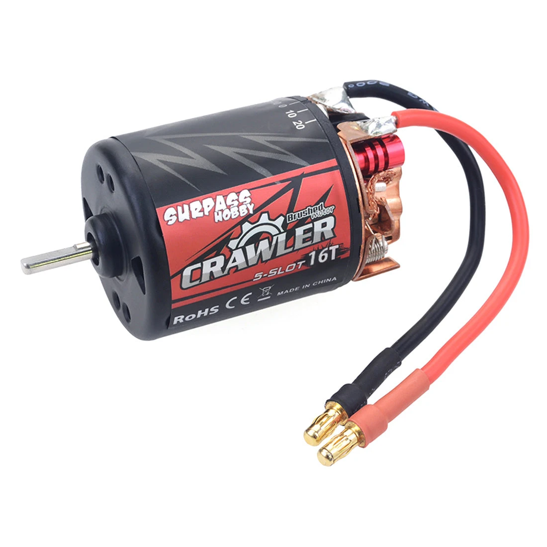 SURPASS 540 5-Slot Brushed Motor For HSP HPI Tamiya FS Kyosho TRAXXAS Yokomo WLtoys 1/10 RC Car - Image 2