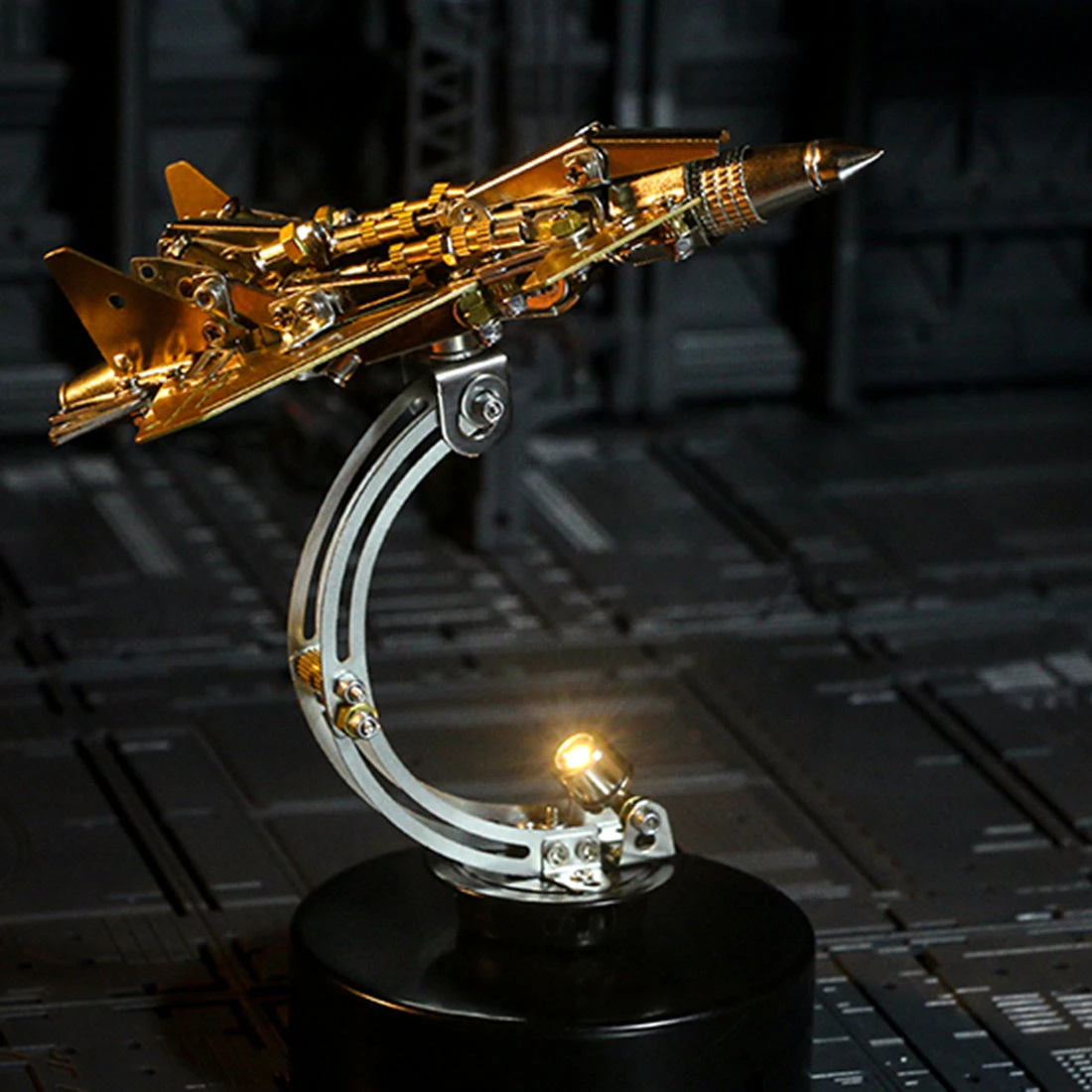 286Pcs 3D Metal J-20 Fighter Model Kits DIY Assembly Mechanical Crafts - Image 8