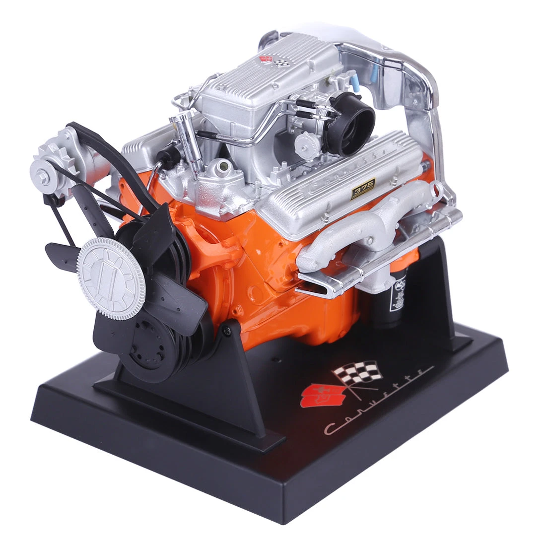 V8 Engine Model - Chevrolet Corvette V8 Mini Engine Model - Science Experiment STEM Toy For Gift Collection 1: 6 Engine - Enginediy