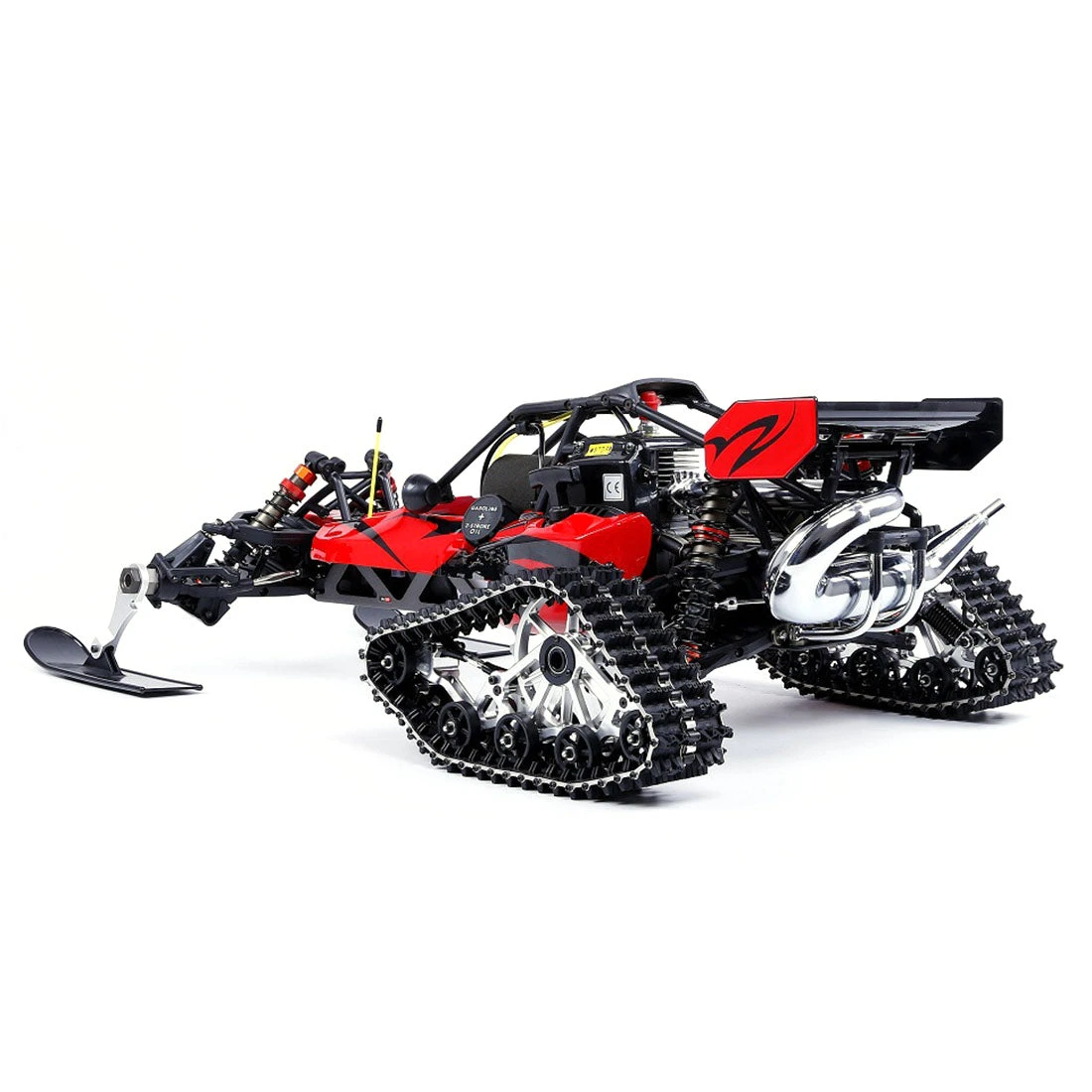 Rovan BAHA450AS Snow 1/5 2WD 2.4G RWD Gasoline Off-road Vehicle RC Model Car With 30.5cc Engine And 4 Tyres - RTR Version - Image 5