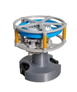 3D Printed Tourbillon Horizontal Clock Movement Assembly Model Physics Experiment Teaching Model Educational Toy