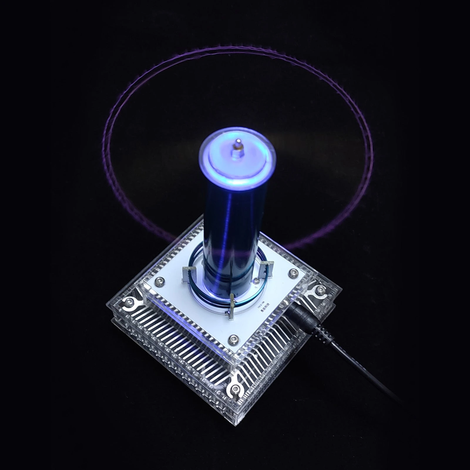 Bluetooth Musical Tesla Coil Plasma Singing Loudspeaker Scientific Experiment Desktop Educational Toy - Image 14