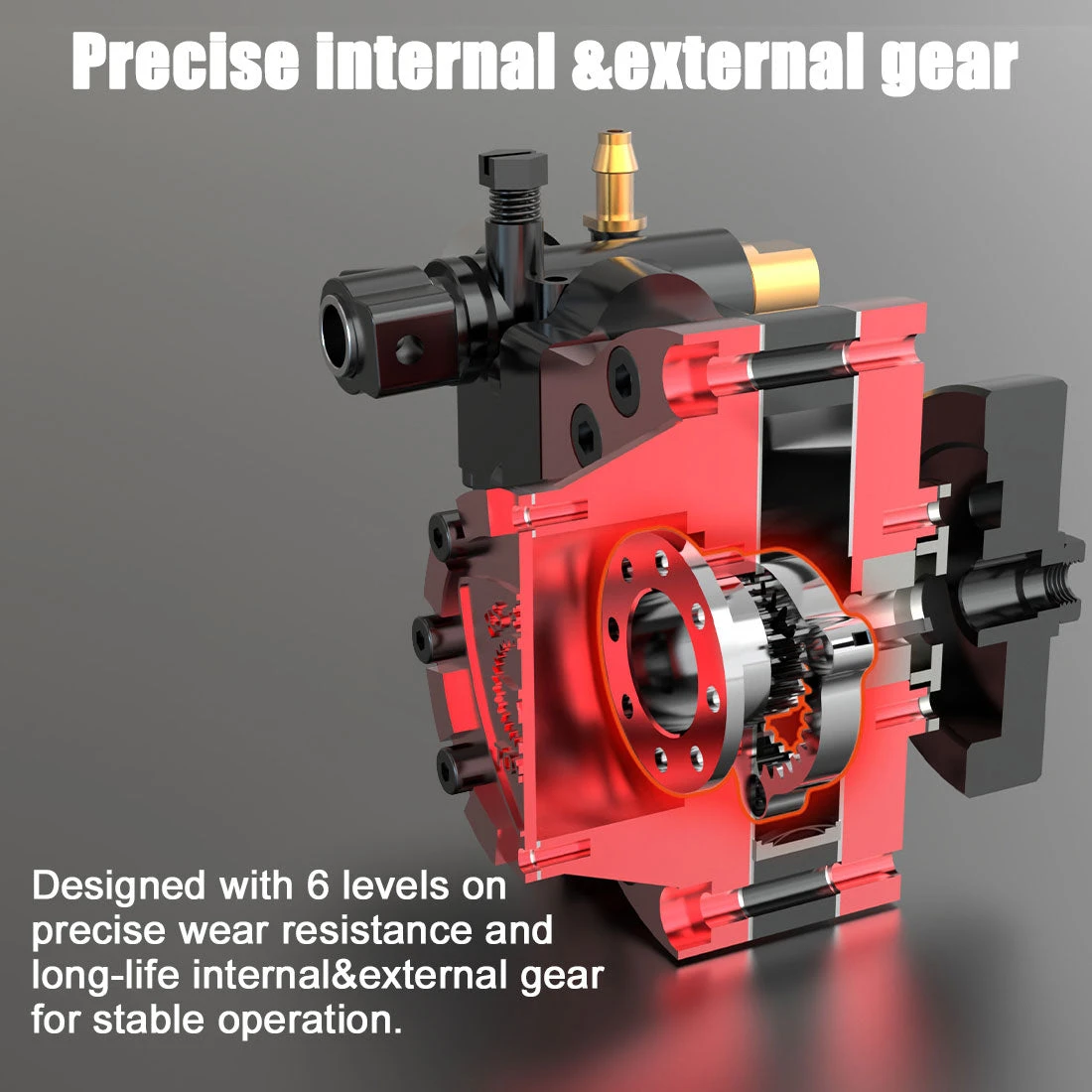 TOYAN Rotor Engine Wankel Rotary Engine Model - Image 12