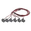 6Pcs RC Car LED Light With Lampshade Decorate For HSP Traxxas Redcat Rc4wd D90 Tamiya Axial Scx10 Hpi RC Car