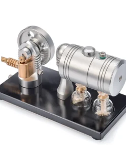 Retro Steam Engine Model With Bootable Steam Heating Boiler Steam Engine Science Toy - Enginediy