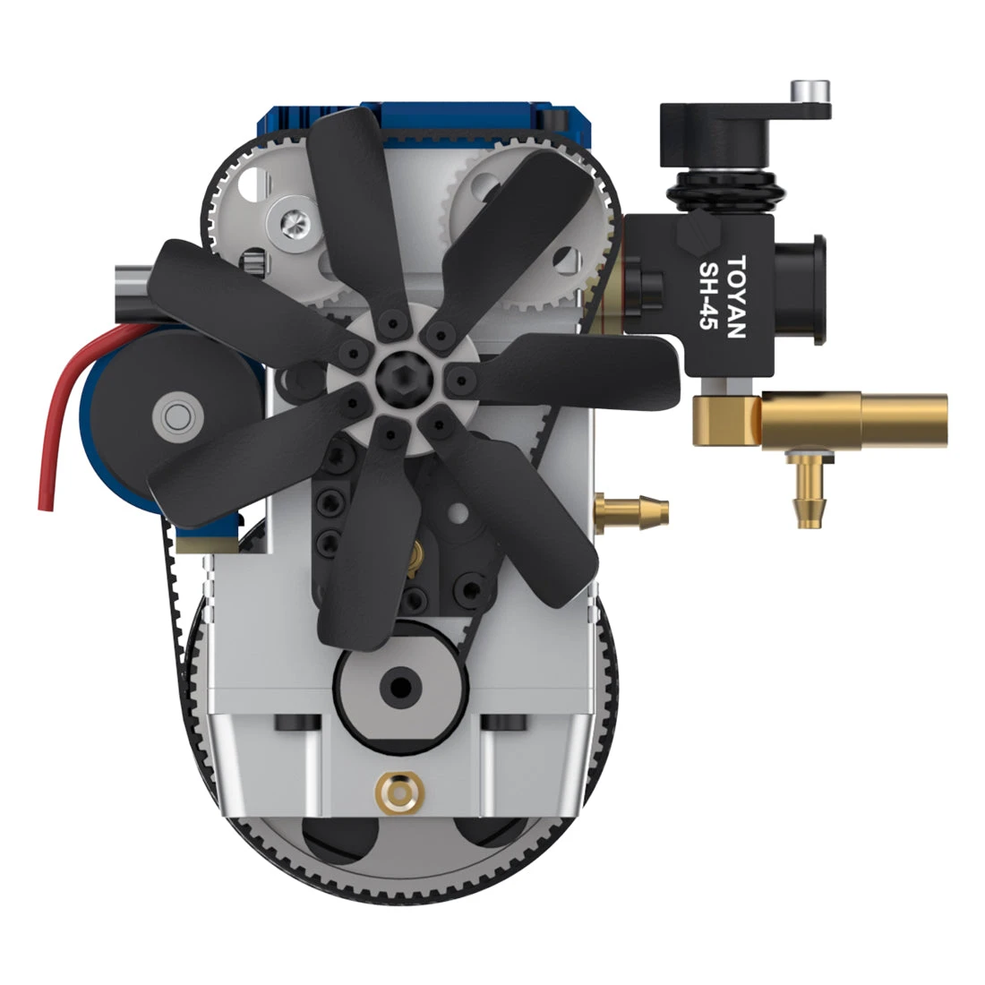 TOYAN FS-L200 2 Cylinder 4 Stroke Model Engine Kit - Build Your Own Engine That Works - Image 18