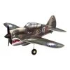 MinimumRC P-40 Warplane, 2.4G RC, 4CH, Fixed-Wing Airplane Model, Art-tech Toy