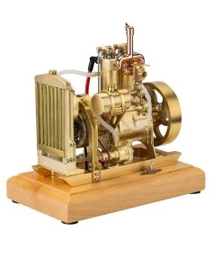 H74 5CC 2-cylinder 4 Stroke Water Cooled Gasoline Engine ICE Model Internal Combustion Engine