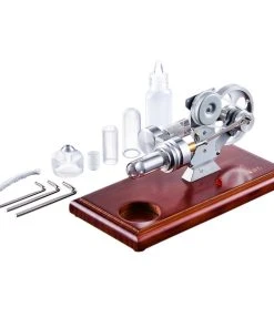 Stirling Engine Kit Electricity Generator With LED Light