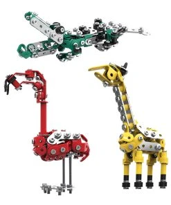 499Pcs DIY Metal Assembly Toy Animal Model Set