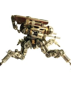 Metal Knight 3D Puzzle Mechanical Crafts DIY Assembly Model Kit For Kids, Teens And Adults