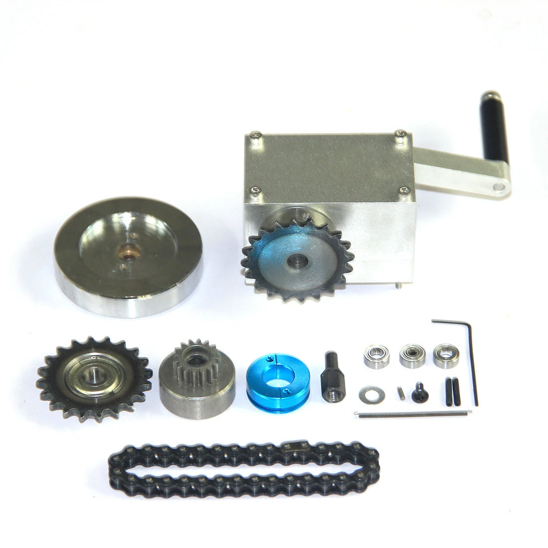 Kick Starter And Flywheel, Clutch For CISON FG-9VT 9cc V-Twin Engine Model - Image 7