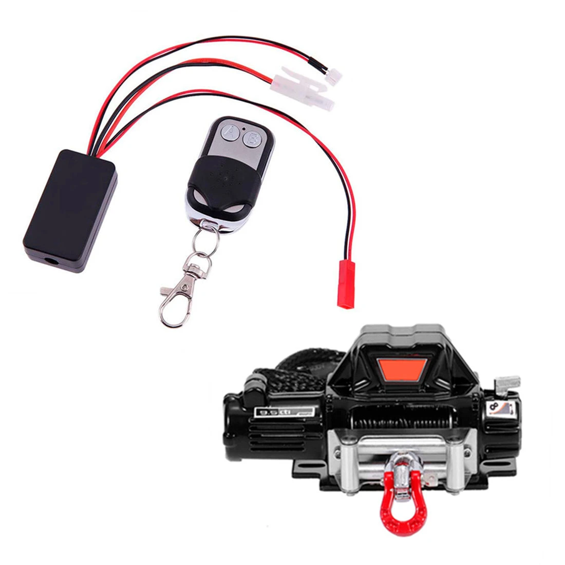 Electric Winch Remote Control Receiver For HSP Traxxas Redcat Tamiya Axial SCX10 D90 HPI 1/10 RC Crawler Car - Image 2