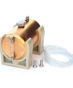 70ml Metal Oil Tank Fuel Container With Oil Level Display And 2 X 4mm Oil Pipe For Engine Model / Gasoline Powered RC Cars Boats