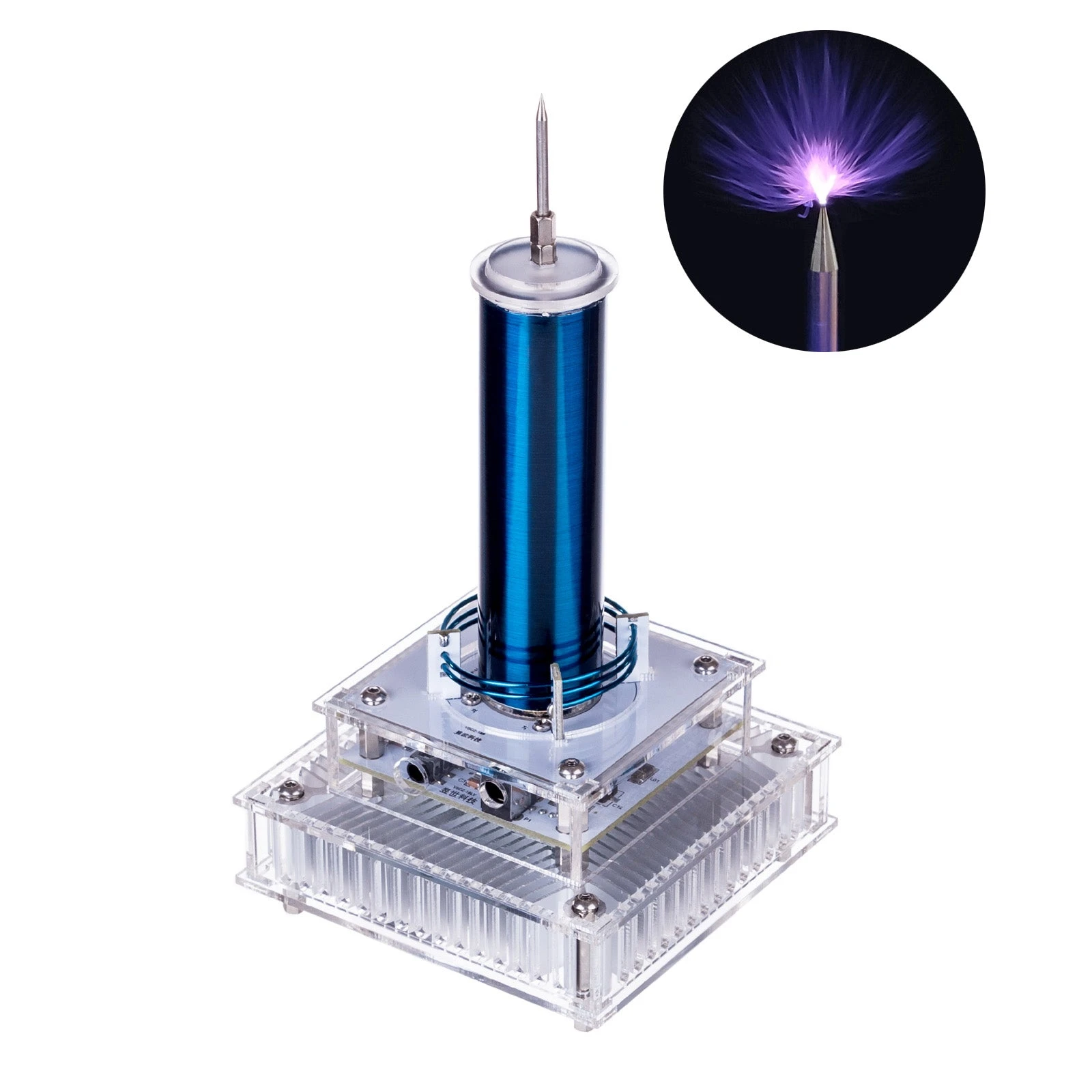 Bluetooth Musical Tesla Coil Plasma Singing Loudspeaker Scientific Experiment Desktop Educational Toy - Image 3