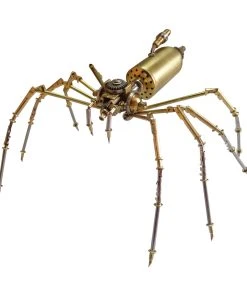 DIY Metal Assembly 3D Mini Spider Model Steampunk Puzzle Toy Set 183PCS