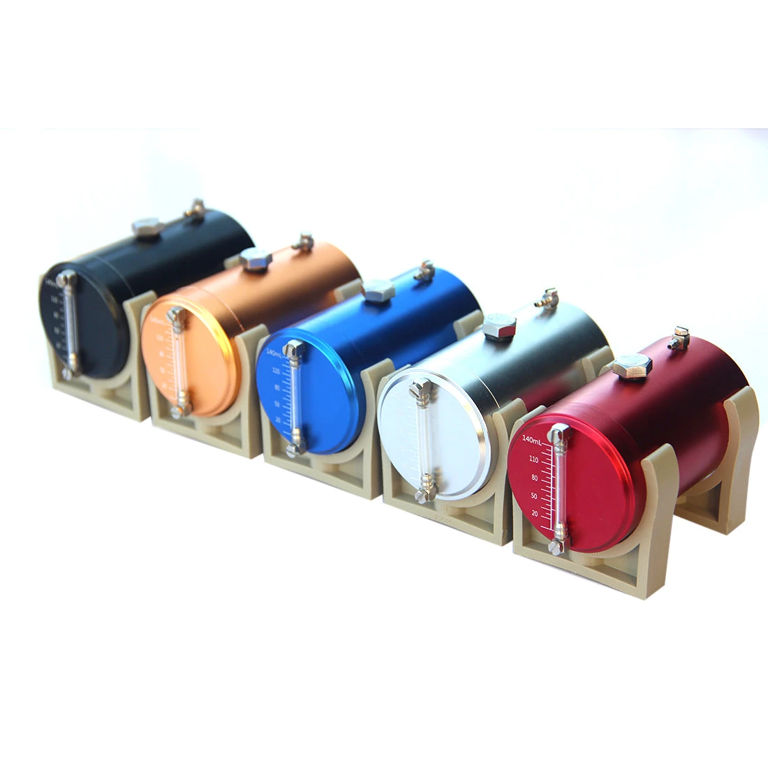 70ml Metal Oil Tank Fuel Container With Oil Level Display And 2 X 4mm Oil Pipe For Engine Model / Gasoline Powered RC Cars Boats - Image 4