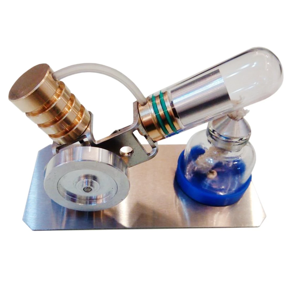 Stirling Engine Kit V Shaped Single Cylinder Stirling Engine Education Toy