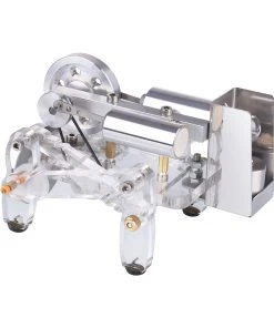 Stirling Engine Built-in 4-legged Mechanical Beast Model Science Experiment Teaching Aids Creative Gift