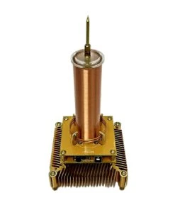 Bluetooth Tesla Music Coil Plasma Speaker Singing Loudspeaker With AC100-240V Adapter Experimenting Device Teaching Tool Desktop Toy