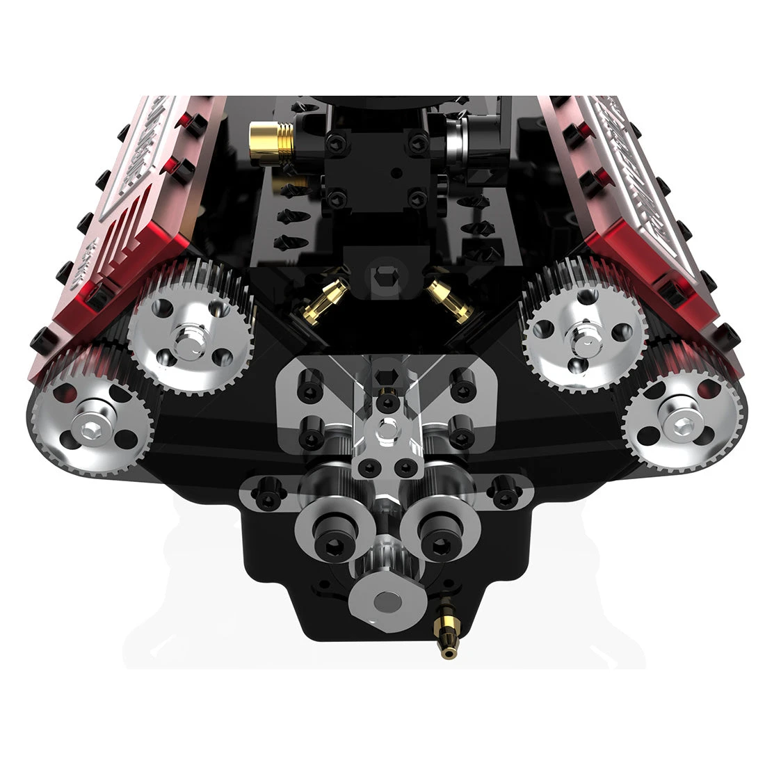 TOYAN V8 Engine FS-V800 28cc Nitro Engine - Build Your Own V8 Engine - V8 Engine Model Kit That Works - Image 15
