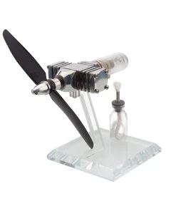 ENJOMOR Plane Head Stirling Engine Pocket Free-piston Motor External Combustion Engine Model Toy