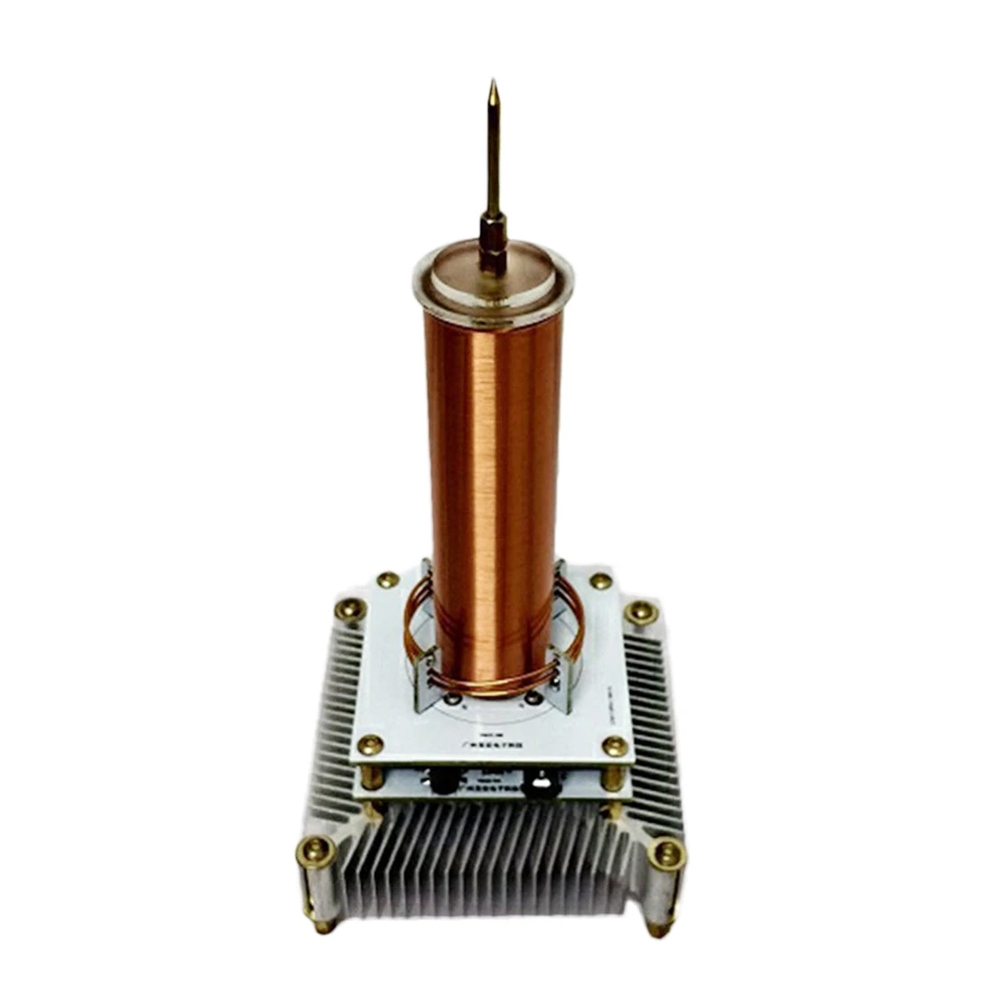 Bluetooth Tesla Music Coil Plasma Speaker Singing Loudspeaker With AC100-240V Adapter Experimenting Device Teaching Tool Desktop Toy - Image 2