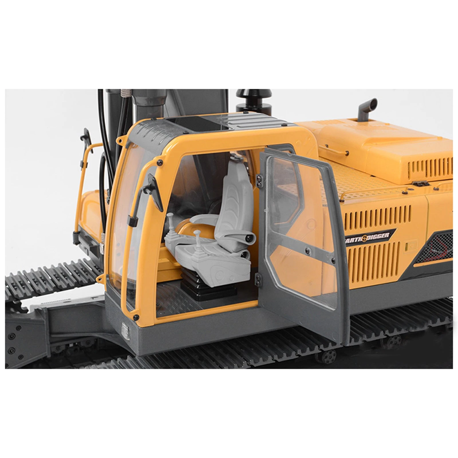 JDMODEL JDM-106 1/14 V2 Electric RC Hydraulic Heavy Excavator Navvy Radio Engineering Control Construction Vehicle Model - Image 4