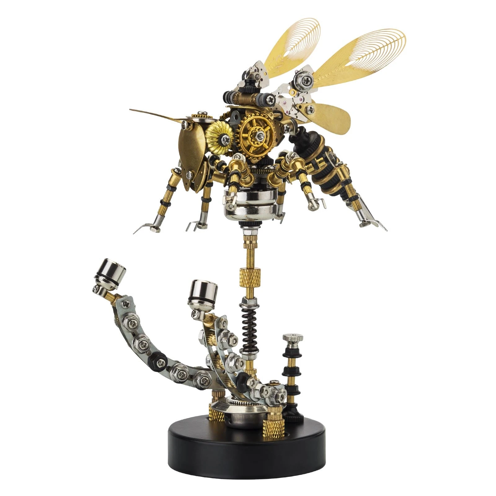300Pcs+ 3D Steampunk Insect Assembling Model Mechanical Wasp Assembling Pack - Image 9