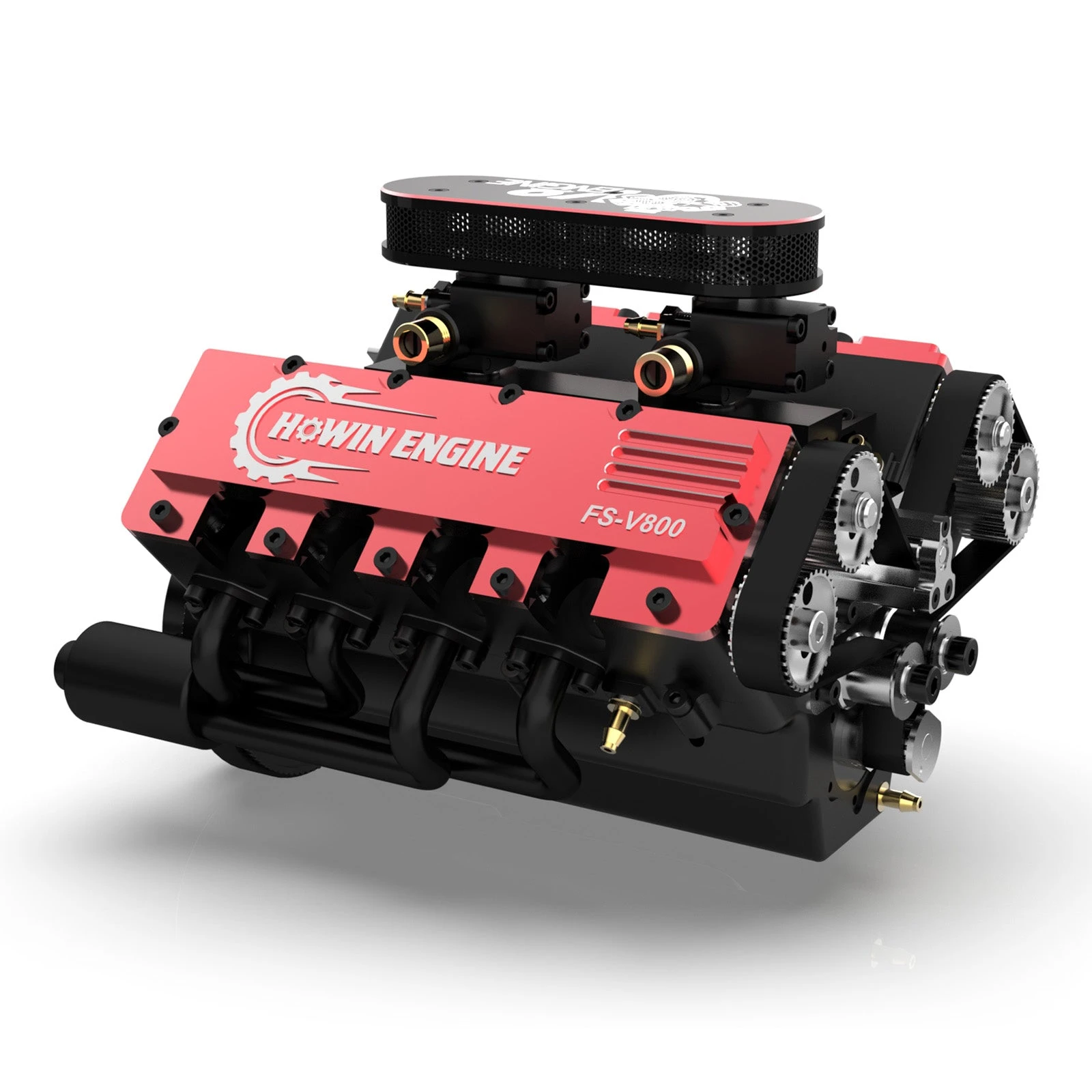 TOYAN V8 Engine FS-V800 28cc Nitro Engine - Build Your Own V8 Engine - V8 Engine Model Kit That Works - Image 3