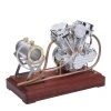 CISON FG-VT9 9cc V2 Engine And Original Parts V-twin 4-Stroke Air-cooled Motorcycle Engine