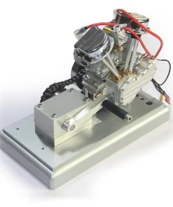 CISON FG-9VT 9cc V-Twin Engine With Upgrade Kick Starter Kit And Base